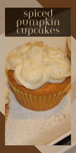These fluffy pumpkin cupcakes, infused with cinnamon and cloves, are complemented by a creamy spiced cream cheese frosting. A seasonal favorite that's both easy and delicious. #FallDesserts #PumpkinSeason #CupcakeRecipe #CookingWithRuthie