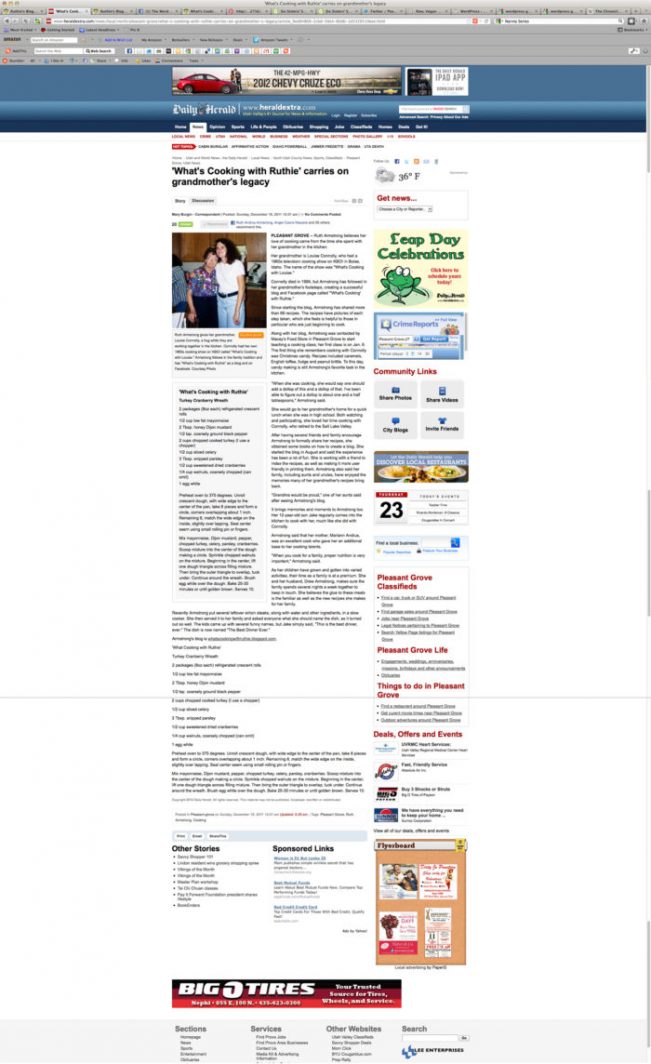 Press Cooking With Ruthie