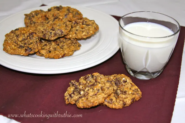 Chocolate Cherry Heart Smart Cookies