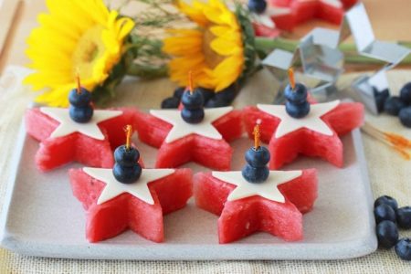 4th of July Watermelon Appetizer