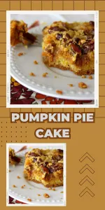 Savor the season with this delightful dessert that brings together the richness of pumpkin pie and the softness of cake. With ingredients like yellow cake mix, evaporated milk, and a sprinkle of cinnamon, it's a must-try for cozy fall evenings. Optional pecans add a delightful crunch. #PumpkinDesserts #FallBaking #ComfortFood #EasyRecipes #CookingWithRuthie