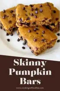 Enjoy the flavors of fall with these light and delicious pumpkin bars—moist, spiced, and guilt-free. Ideal for snacks, dessert, or holiday baking! || cookingwithruthie.com #PumpkinBars #HealthyBaking #FallDesserts #AutumnRecipes #CookingWithRuthie