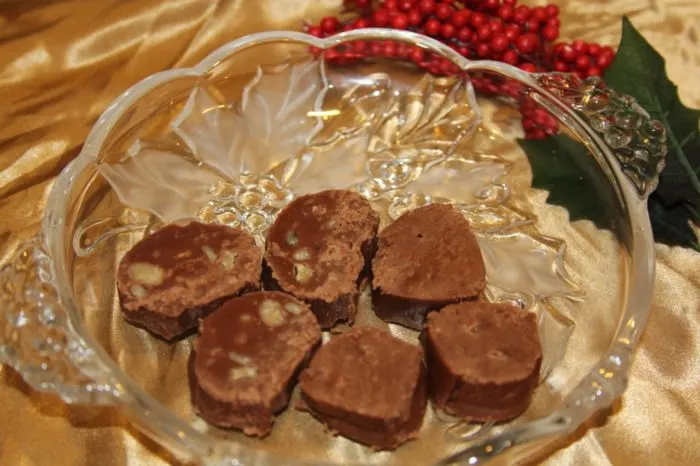 Grandma Louise's Fudge by whatscookingwithruthie.com