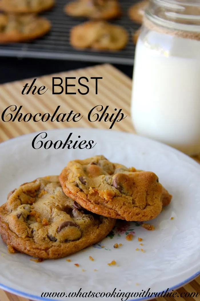 the best chocolate chip cookie by whatscookingwithruthie.com
