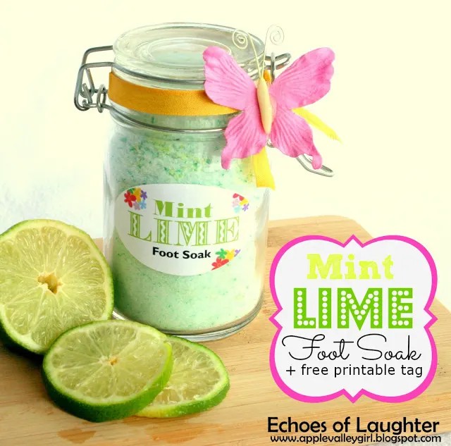 Mint Lime Foot Soak#16