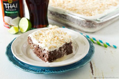 Dirty Dr. Pepper Poke Cake by www.whatscookingwithruthie.com
