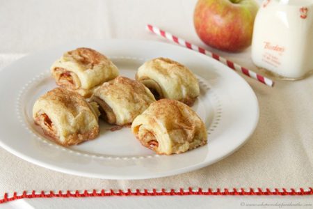 Apple Pie Bites by www.whatscookingwithruthie.com