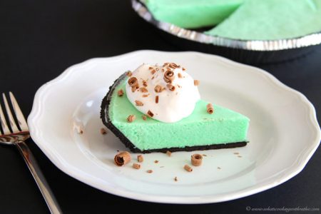 Creme de Mint Pie and Thanksgiving Faves by www.whatscookingwithruthie.com