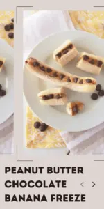Treat yourself to a Peanut Butter Chocolate Banana Freeze &ndash; the ultimate frozen delight! Creamy, chocolaty, and oh-so-satisfying, it's a guilt-free indulgence you'll crave all year round. 🍌🍫 #PeanutButterChocolate #FrozenTreats #HealthyIndulgence || cookingwithruthie.com