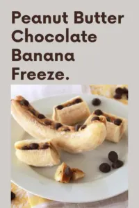 Indulge in the decadence of a Peanut Butter Chocolate Banana Freeze &ndash; a frozen masterpiece! Creamy, chocolaty, and utterly satisfying, it's a guilt-free pleasure that beckons year-round. Treat yourself to a taste of frozen bliss! 🍌🍫 #PeanutButterChocolate #FrozenTreats #DeliciousIndulgence || cookingwithruthie.com