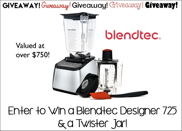 Blend Tec Giveaway plus two delicious recipes!  on www.cookingwithruthie.com