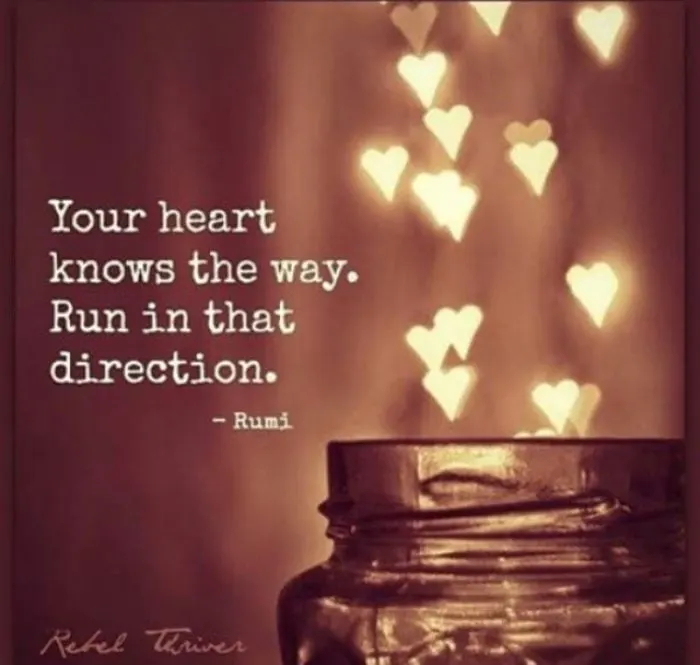 Follow your Heart by www.cookingwithruthie.com