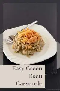 Classic comfort in a dish &mdash; this creamy Green Bean Casserole comes together easily and delivers big flavor. Perfect for weeknights or holiday tables. | cookingwithruthie.com #GreenBeans #Casserole #ClassicRecipe #ComfortSides #CookingWithRuthie #EasyCooking #HomemadeSides