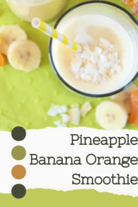 Start your day right with a Pineapple Orange Banana Smoothie! Packed with vitamins and tropical goodness. 🍍🍊🍌 #SmoothieRecipe #HealthyBreakfast || cookingwithruthie.com