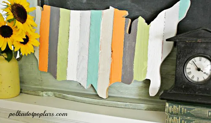 USA Pallet Wood Decor by www.polkadotpoplar.com on www.cookingwithruthie.com