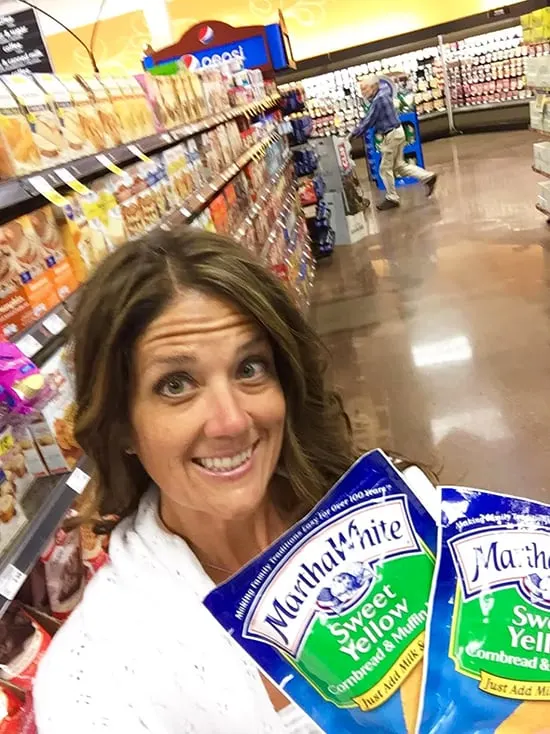 I made it home safe and sound with both my Martha White® and Kroger Selfies! www.cookingwithruthie.com