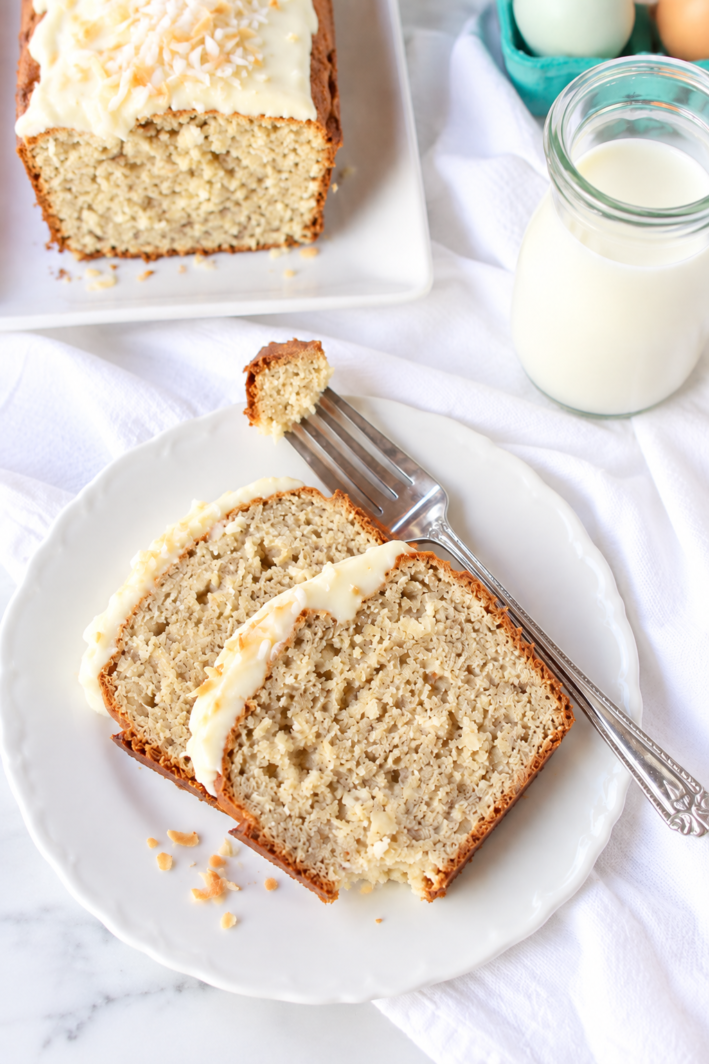 Sourdough Coconut Banana Bread Recipe by www.cookingwithruthie.com