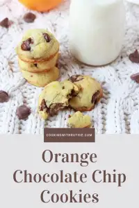 Soft, chewy cookies bursting with chocolate chips and a hint of fresh citrus — these Orange Drop Chocolate Chip Cookies bring a refreshing twist to your December cookie trays and cozy winter snack times. 🍪 | cookingwithruthie.com #orangecookies #chocolatechipcookies #winterbaking #holidaydesserts #cozycookies #christmascookies #pinterestfood #cookingwithruthie