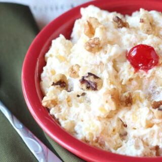 Campaign Party Salad by www.confessionsofacookingdiva.com on www.cookingwithruthie.com a decadent holiday treat!
