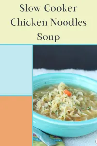 Warm up with this hearty and flavorful chicken noodle soup, made effortlessly in your slow cooker. Packed with tender chicken, fresh vegetables, and egg noodles, it's the perfect meal for chilly days or when you're feeling under the weather. Set it and forget it for a comforting dinner! #SlowCookerSoup #ChickenNoodleSoup #ComfortFood #EasyDinner #CookingWithRuthie