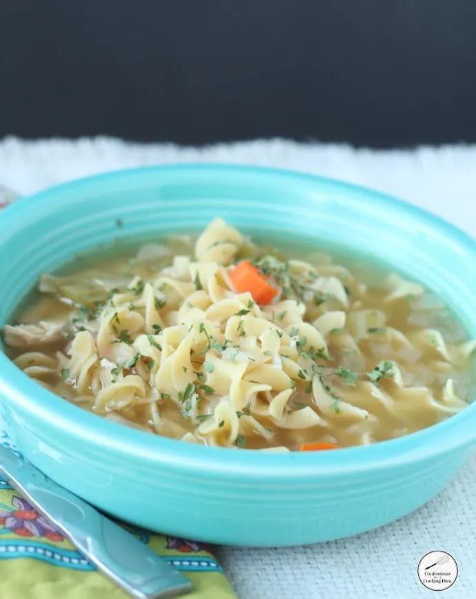 Crockpot Chicken Noodle Soup