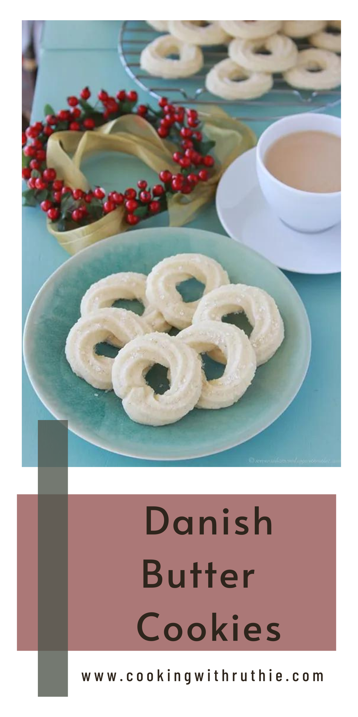 Danish Butter Cookies Recipe - Cooking With Ruthie