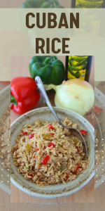 Authentic Cuban flavors in every bite! Try this Cuban Rice recipe for a simple, hearty, and delicious dish your family will love. Ready in no time and full of flavor! || cookingwithruthie.com #CubanFood #RiceRecipe #FamilyMeals #QuickDinner #FlavorfulRecipes #HomeChef #CookingWithRuthie #ComfortFood