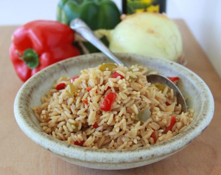 Cuban Rice is a festive side dish for any meal! Plus, more highlights from Spain! www.cookingwithruthie.com