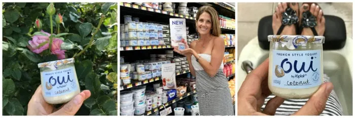Me-Moment with Oui by @yoplait I love this all new French Style yogurt! Take time out of your busy day for a Me-Moment too! www.cookingwithruthie.com #MeMoment @walmart #spon #OuibyYoplait