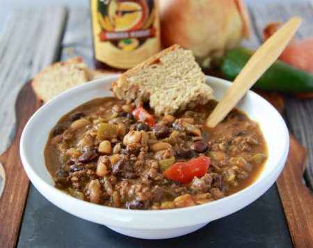Elk Chili is the BEST chili ever. . . it's total comfort in a bowl and just what chilly evenings need! www.cookingwithruthie.com