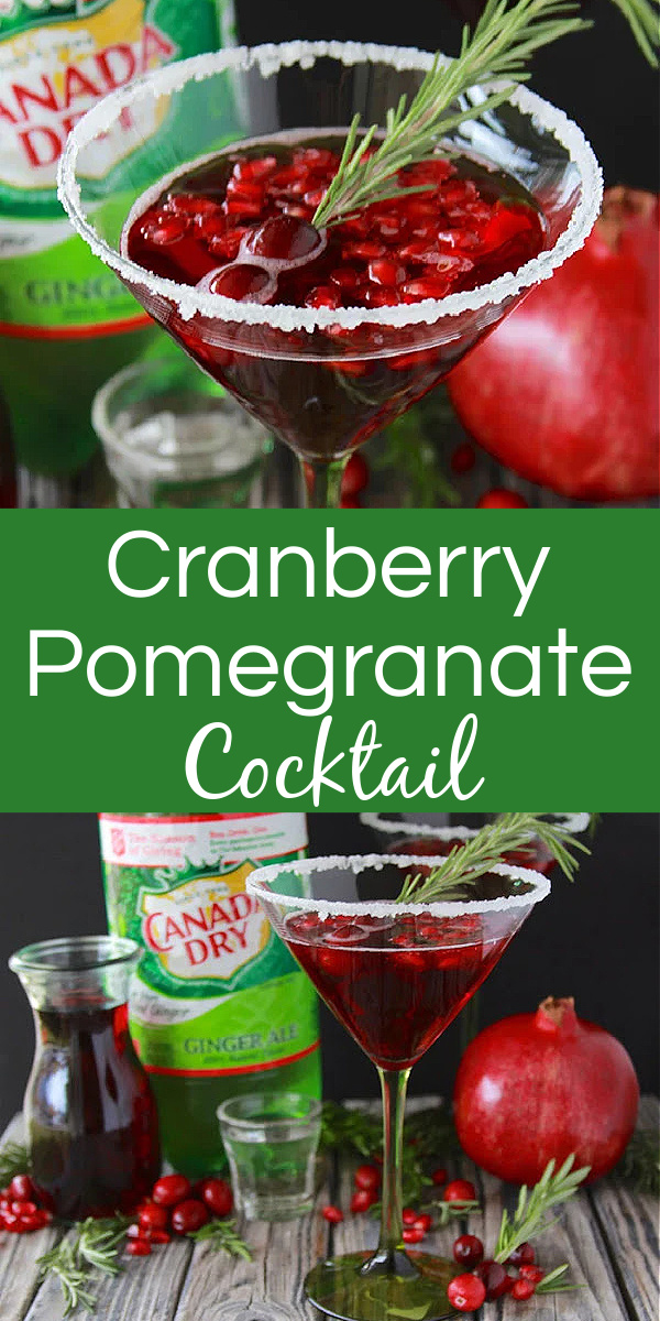 Cranberry Pomegranate Cocktail Recipe Cooking With Ruthie