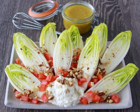 French Endive Salad & Louvre Museum in Paris, France. . . I'm simply bursting with excitement to share them! www.cookingwithruthie.com
