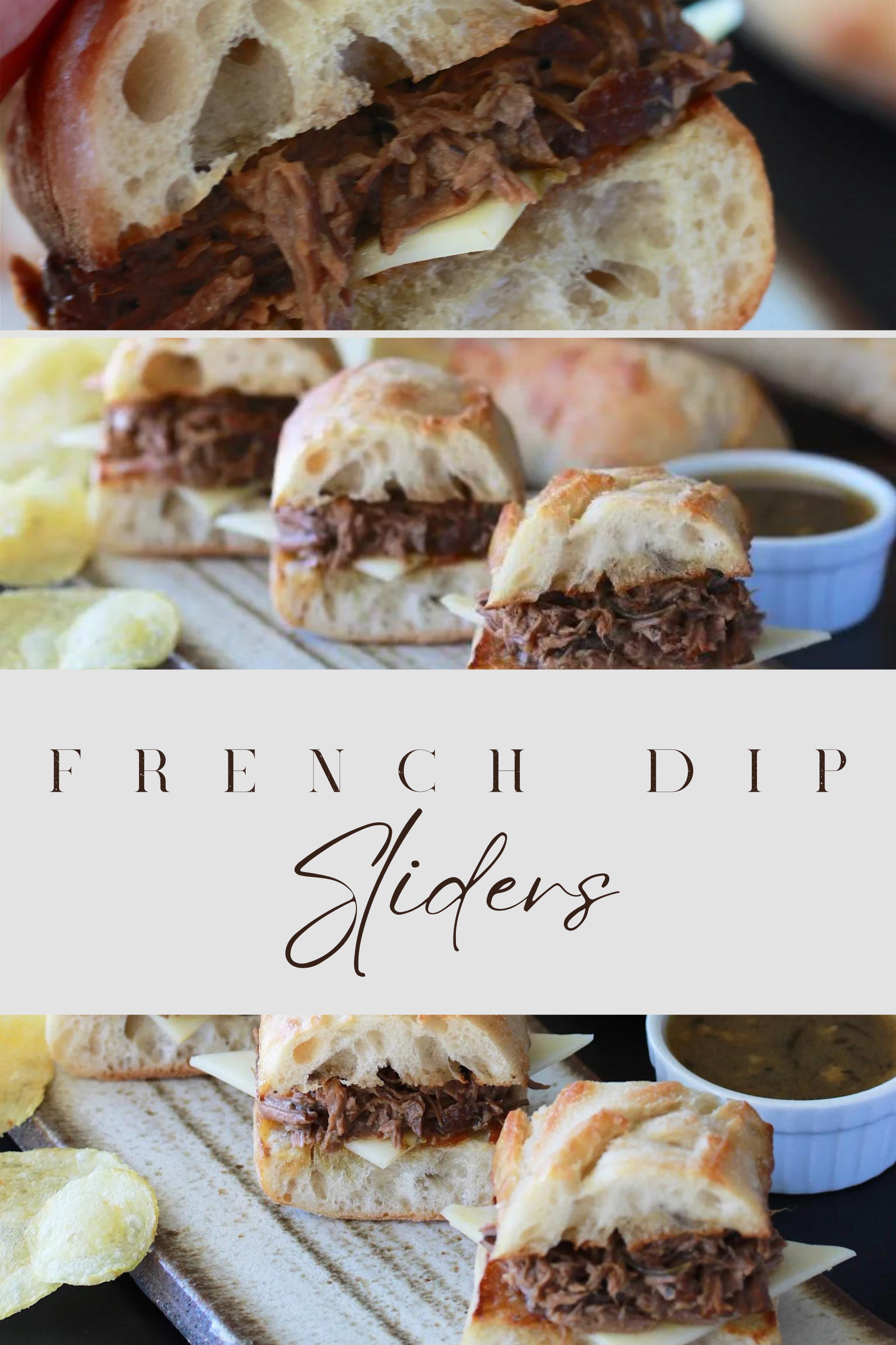 French Dip Sliders Recipe - Cooking With Ruthie