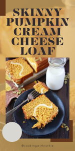 Warm spices, tender pumpkin, and a creamy swirl of cream cheese make this loaf a cozy fall favorite. Perfect for breakfast or a sweet snack! || cookingwithruthie.com #PumpkinRecipes #HealthyBaking #CreamCheeseLoaf #FallTreats #AutumnBakes #BakingAtHome #ComfortFood #CookingWithRuthie