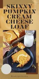 Warm spices, tender pumpkin, and a creamy swirl of cream cheese make this loaf a cozy fall favorite. Perfect for breakfast or a sweet snack! || cookingwithruthie.com #PumpkinRecipes #HealthyBaking #CreamCheeseLoaf #FallTreats #AutumnBakes #BakingAtHome #ComfortFood #CookingWithRuthie