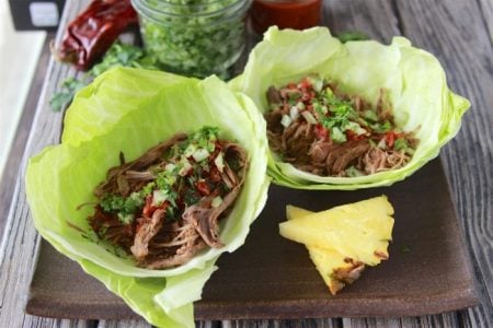 Achiote Beef Cabbage Bowl Recipe is a protein packed, low carb, deliciously healthy dinner! by cookingwithruthie.com
