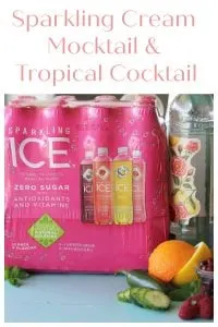 Sparkling Mocktail & Cocktail Bar Recipes are a festive beverage that's the perfect way to celebrate the coming winter holidays! by cookingwithruthie.com