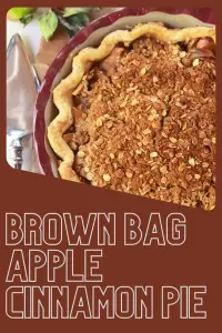Bake dessert right in the bag with this Camp-Style Apple Cinnamon Pie &mdash; juicy apples, cinnamon, and buttery crust all wrapped for convenience. | cookingwithruthie.com #CampfireDessert #ApplePieRecipe #EasyPie #DessertHack #CookingWithRuthie #CinnamonPie #OnTheGoDessert #FallFlavor