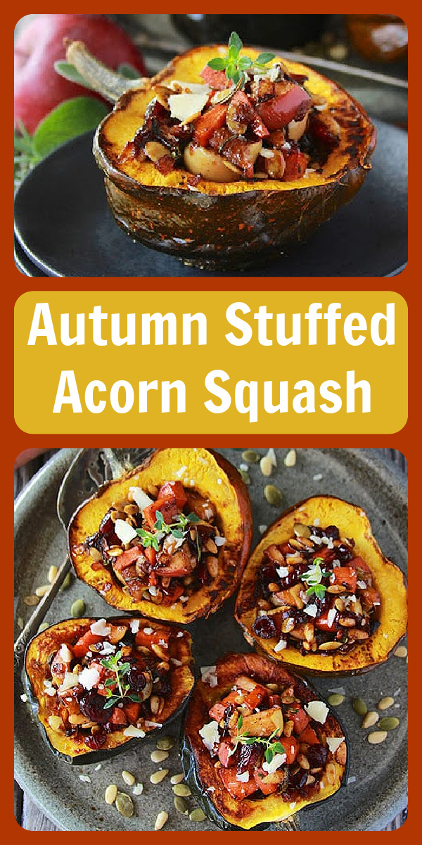 Autumn Stuffed Acorn Squash