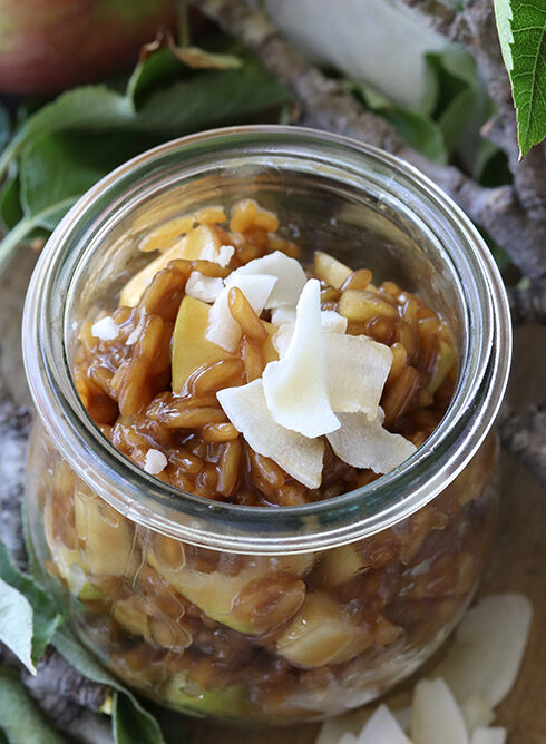 Sticky Rice Apple Apple Coconut Sticky Rice Recipe - Cooking With Ruthie
