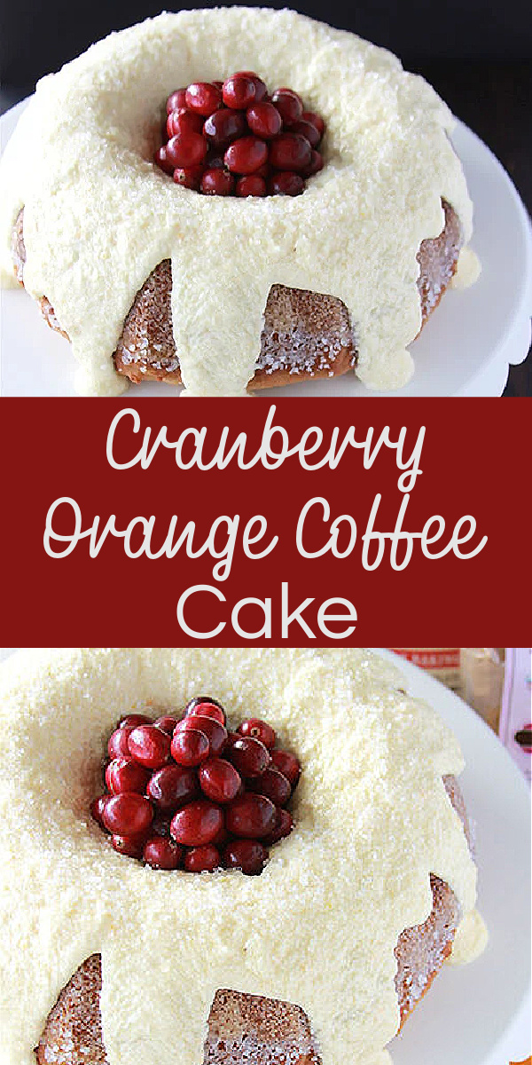 Cranberry Orange Coffee Cake Recipe - Cooking With Ruthie
