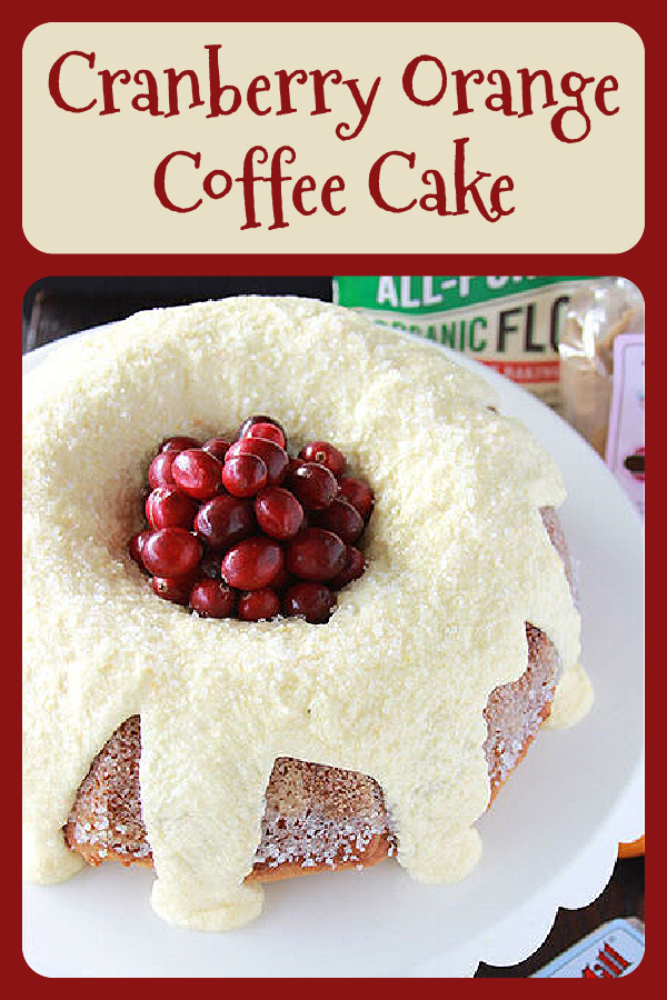 Cranberry Orange Coffee Cake Recipe - Cooking With Ruthie