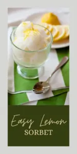 Cool off with this refreshing and tangy homemade sorbet bursting with fresh lemon flavor. Perfect for hot summer days, this sorbet is simple to make and incredibly delicious, ideal for parties or a refreshing snack. Cleanse your palate and enjoy a light dessert that will delight your taste buds! #LemonSorbet #RefreshingTreats #SummerDesserts #EasyRecipes #HomemadeSorbet #DeliciousDesserts || cookingwithruthie.com