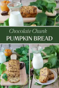 Elevate your fall baking with this Pumpkin Chocolate Chunk Sourdough Bread! This unique recipe combines the rich flavors of pumpkin and chocolate with the tangy goodness of sourdough. Perfect for breakfast, a snack, or even dessert, this bread is a delicious way to enjoy the flavors of the season. Easy to make and full of flavor, it’s sure to be a hit with your family and friends. #SourdoughBread #PumpkinRecipes #FallBaking || cookingwithruthie.com