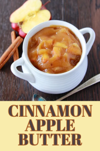 This rich, spiced spread combines apple juice, fresh apples, and a hint of cinnamon for a delightful fall treat. Perfect on toast, biscuits, or stirred into oatmeal. Easy to make and even easier to enjoy! #AppleButter #FallRecipes #HomemadeSpread