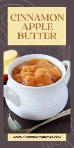 Capture the essence of fall with this sweet and spiced apple butter. Made with just four simple ingredients, it's a must-have for your autumn pantry. Ideal for spreading on your favorite baked goods or enjoying by the spoonful! #CinnamonAppleButter #FallFlavors #HomemadePreserves