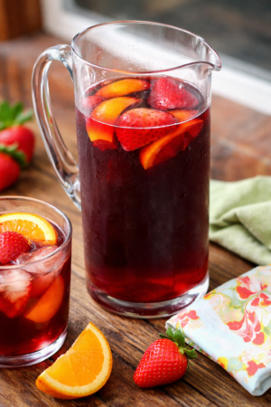 Easy Fruity Sangria from www.cookingwithruthie.com Easy Fruity Sangria from www.cookingwithruthie.com