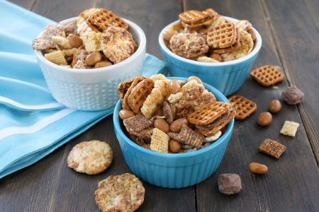 Salted Caramel Snack Mix Recipe from www.cookingwithruthie.com