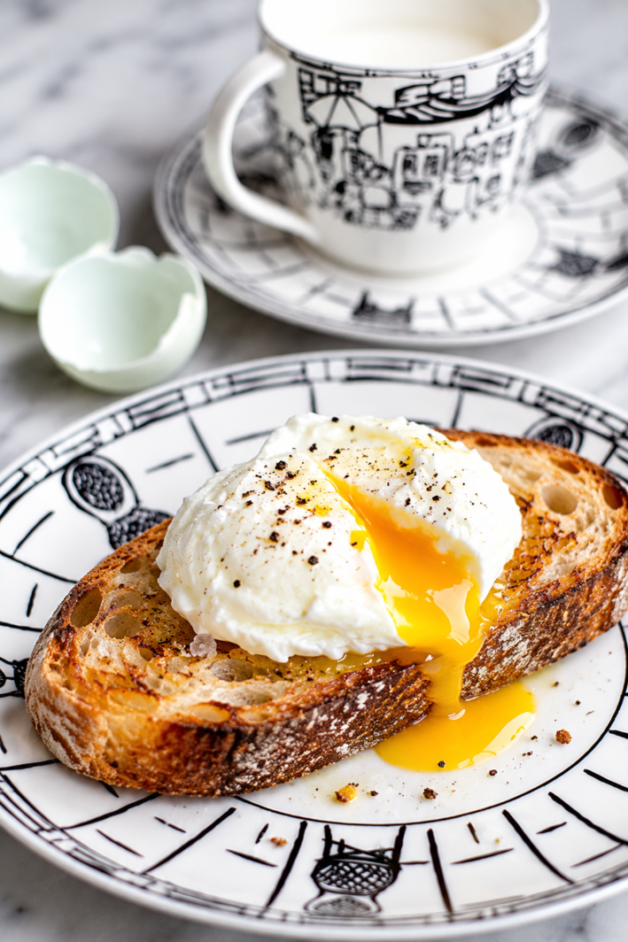 Easy Poached Eggs Recipe From www.cookingwithruthie.com Easy Poached Eggs Recipe From www.cookingwithruthie.com
